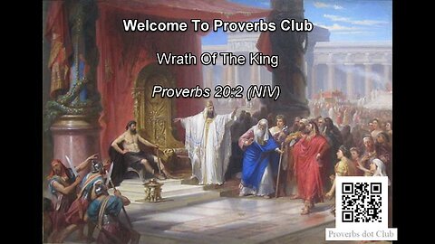 Wrath Of The King - Proverbs 20:2