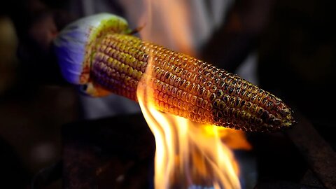 Spicy Tandoori Corn Street Food | Indian Street Food