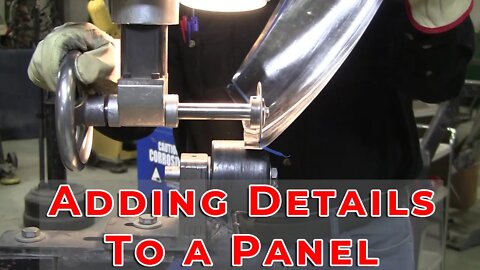 Metal Shaping for Beginners: Adding details to a panel