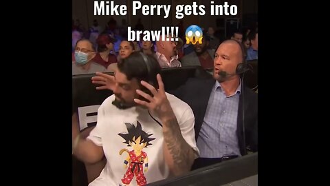 Mike Perry gets into brawl against Julian Lane! 😱 #UFC #Shorts