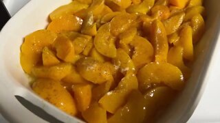 Cream Cheese Peach Cobbler - Giving Gordon Ramsey Tips