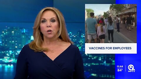 Disney to require salaried, non-union hourly employees in U.S. to be vaccinated