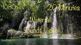 Experience 20 Minutes Of Waterfall Sounds Video