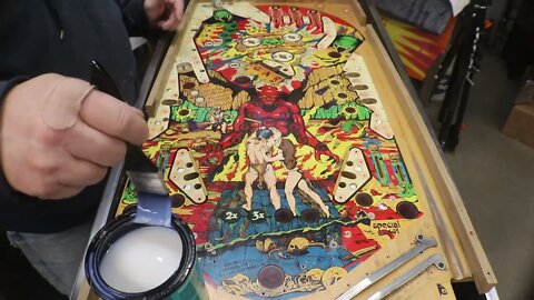 1979 Williams Gorgar / Clear Coating The Playfield Ep 4