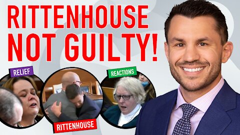 RITTENHOUSE NOT GUILTY VICTORY PARTY: RELIEF, REACTIONS AND MORE