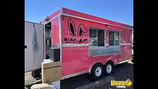 2023 - 8.5' x 18' Kitchen Food Concession Trailer with Pro-Fire System for Sale in Colorado