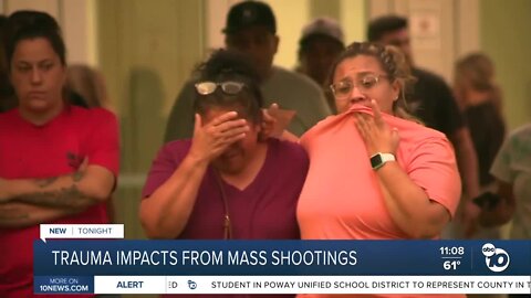 Psychologist discusses trauma impacts of most recent mass shootings