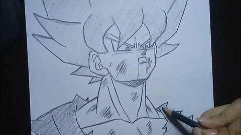 Como Desenhar o Goku Super Sayajin 1 (Dragon ball z)