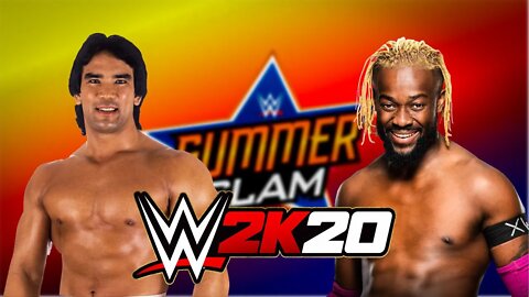 Ricky Steamboat Vs. Kofi Kingston - SummerSlam! - WWE 2K20 Gameplay - PC