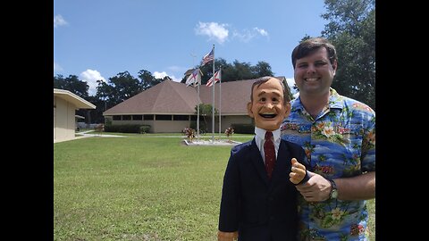 Vance Dykes & George H. W. Bush @ St. John's Episcopal Church Take 1