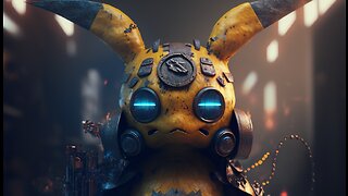 POST-APOCALYPTIC CYBERPUNK POKEMONS / AI generated