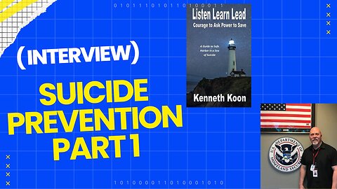 Suicide Prevention|Interview With Kenneth Lou Koon Part 1
