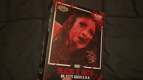 AEW Britt Baker DMD Blood and Guts figure overview