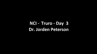 National Citizens Inquiry - Truro - Day 3 - Dr. Jorden Peterson Testimony