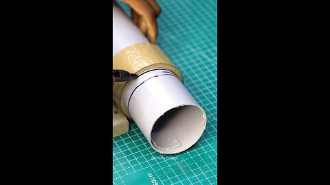 Be sure to remember this trick! How to easily make precise markings on plastic...