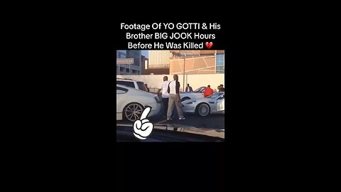 Footage of Yo gotti and his brother Big Jook hours before the hit