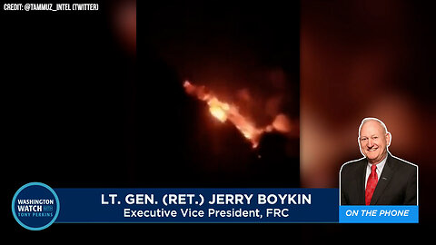 Jerry Boykin Discusses the Iranian Missile Strike on a U.S. Base in Syria