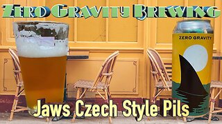 Zero Gravity's Jaws Czech Pilsner: A Lager Worth Celebrating - Beer Review