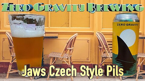 Zero Gravity's Jaws Czech Pilsner: A Lager Worth Celebrating - Beer Review