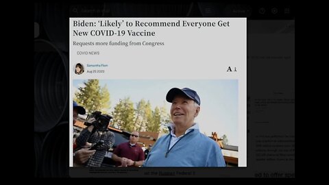 Remember When Biden Said You Won't Get Covid With The Vaccine? Now He Says The New One Will 'Work'
