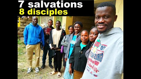 7 salvations 8 disciples.