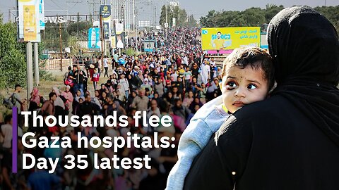 Israeli soldiers close in on Gaza City, panic at hospitals where thousands had taken shelter