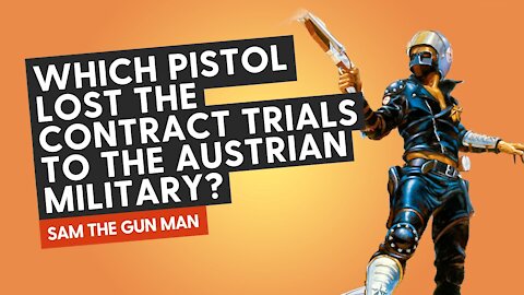 Which pistol lost the contract trials to the Austrian military to then-newcomer Glock in 1983?