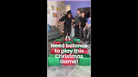 Need Balance to Play this Christmas Game!