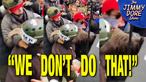 January 6 Protesters Tried To STOP Others From Breaching Capitol!