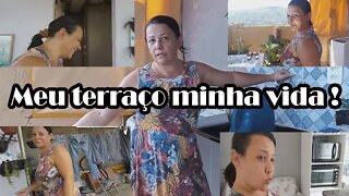 Minha Rotina do terraço/Família Flima