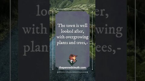 Disappearance I; even a humble town like Conroy can experience true horror #shorts #shortstory