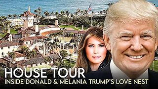 Donald Trump & Melania Trump | House Tour | $250 Million Palm Beach Mansion & More