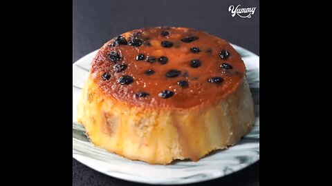 Simple and tasty 😋 bread 🍞 pudding