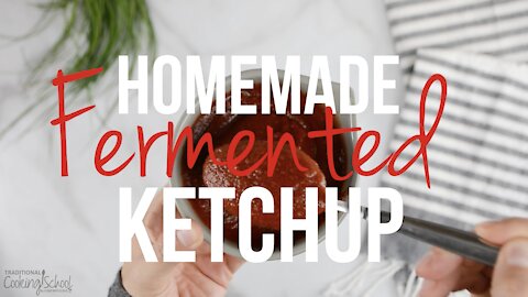 Homemade Ketchup (Fermented)