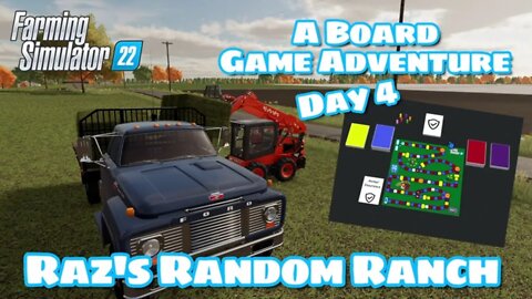 Day #4 Cutting It!! | Raz's Random Ranch | Farming Simulator 22