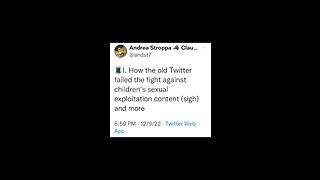 Twitter dump - Child sex exploitation
