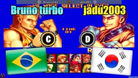 Art of Fighting (Bruno turbo Vs. jadu2003) [Brazil Vs. South Korea]