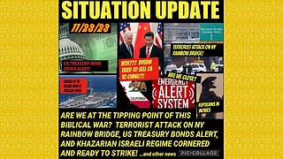 SITUATION UPDATE 11/23/23 - Terrorist Attack Rainbow Bridge, Israel Ceasefire, Ben Fulford Update