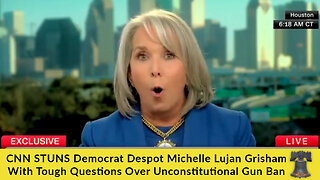 CNN STUNS Democrat Despot Michelle Lujan Grisham With Tough Questions Over Unconstitutional Gun Ban