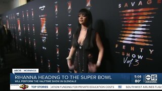 Rihanna set to perform at Super Bowl in Glendale, Arizona