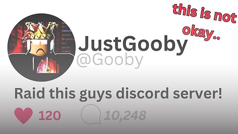 JustGooby: Horrible Discord Degnerate | Part 1 (@JustGooby)