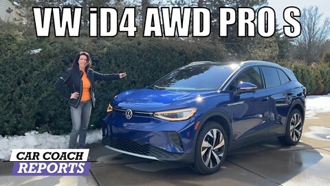 2021 VW iD4 AWD PRO S EV Is QUICK and AFFORDABLE
