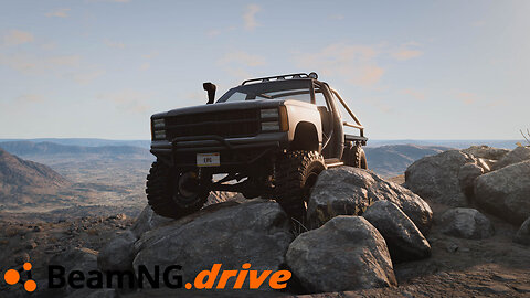 BeamNG.drive | Gavril D-Series D35 'Pig' | Rock Crawling in Johnson Whalley