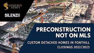 💙Pre-Construction Not On MLS💙 SAFFRON ESTATES IN FONTHILL ONTARIO