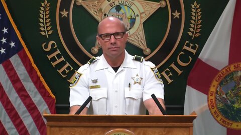 St. Lucie County Sheriff's Office Chief Deputy Brian Hester provides update on homicide of Veneetia Parker