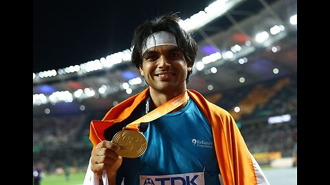 Neeraj chopra Gold Medal for India