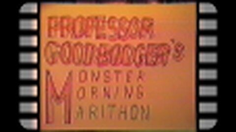 Proffessor Goodbooger - Monster Morning Marathon