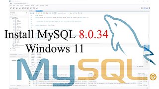 How to Install MySQL Server and Workbench (Version 8.0.34) on Windows 11