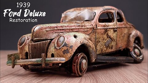 Antique 1939 FORD Deluxe - UnBelievable RESTORATION