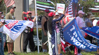 Trump supporters hold rally, call indictment 'witch hunt'